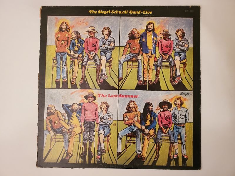 The Siegel-Schwall Band Live: The Last Summer vinyl record